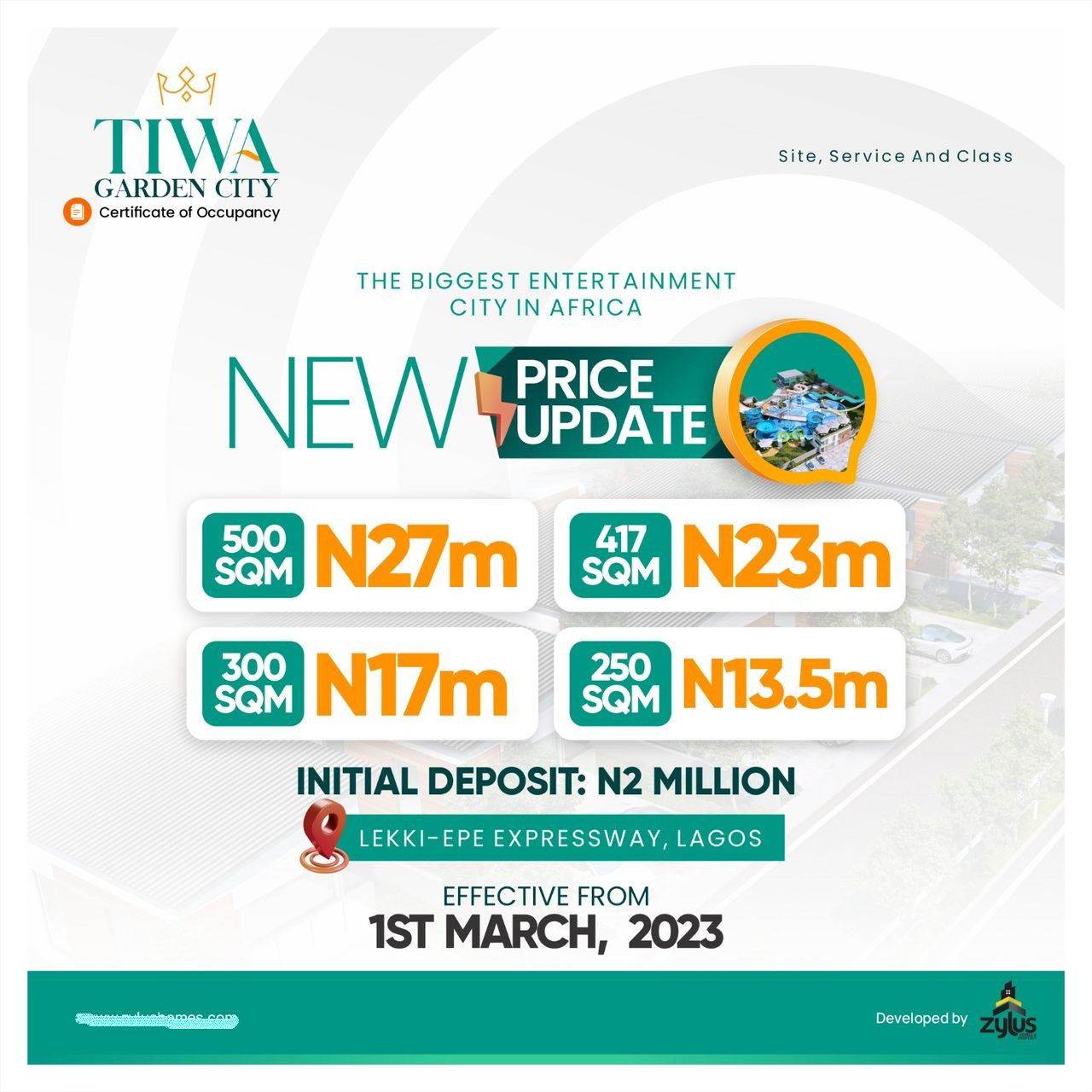 Tiwa Garden City Phase 1 — Aiyetoro, Lekki-Epe, Lagos